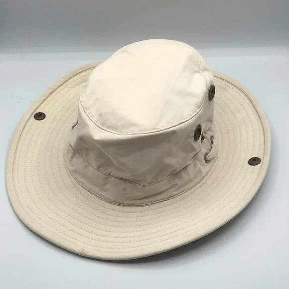 Tilley LT3 Wide Brim Lightweight Hat Sun Outdoor Safari Hiking Size 7 1/8 - Picture 1 of 12